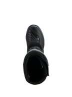 Alpinestars Corozal V2 Adventure Drystar®, czarne buty motocyklowe adventure widoczne z góry, z teksturowaną nakładką na dźwignię zmiany biegów i wysoką ochronną cholewką
