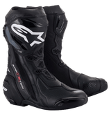 Supertech R Vented Boots - BLACK RACING/SPORT Footwear Supertech R Vented Boots - BLACK RACING/SPORT Footwear