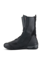 Buty Alpinestars SP-X BOA®, motocyklowe buty jeździeckie, czarne, o średniej wysokości z mikrofibry i paneli z siatki Rideknit, z bocznym zamkiem błyskawicznym i smukłym sportowym profilem