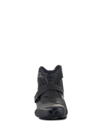 Alpinestars Women Stella SMX-1 R V2 Boots, niskie buty motocyklowe, czarne, widok z przodu, cholewka z mikrofibry, nakładka TPU na zmianę biegów, ergonomiczny pasek zapięcia, sportowy design
