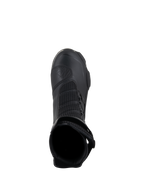 Buty Alpinestars SP-X BOA Drystar, motocyklowe buty sportowo-turystyczne, czarne, widok z góry ukazujący wnętrze, panele z siatki i osłonę zmiany biegów z TPU, zaprojektowane dla zapewnienia wodoodporności i komfortu