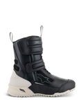 Alpinestars Stella RT-7 Touring Drystar, damskie buty motocyklowe turystyczne, czarno-białe, trzy regulowane paski na rzepy, przednie i tylne pętle do zakładania, wytrzymała podeszwa z wypustkami i ramą ochronną TPF