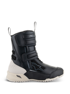 Alpinestars Stella RT-7 Touring Drystar, damskie buty motocyklowe turystyczne, czarno-białe, trzy regulowane paski na rzepy, przednie i tylne pętle do zakładania, wytrzymała podeszwa z wypustkami i ramą ochronną TPF