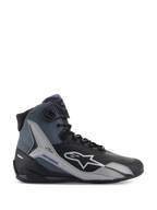 Buty Alpinestars Stella Faster-4, damskie buty motocyklowe, czarne i fioletowe, ochronna konstrukcja z mikrofibry