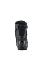 Buty Alpinestars Superfaster, buty motocyklowe, czarne, widok z tyłu przedstawiający wzmocniony zapiętek TPU i wyściełane przedłużenie osłony Achillesa, smukła wysoka konstrukcja zapewniająca ochronę podczas jazdy sportowej