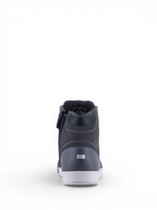 Alpinestars Chrome Women's Drystar® Shoes, waterproof urban riding footwear in Black and Asphalt with reflective heel.