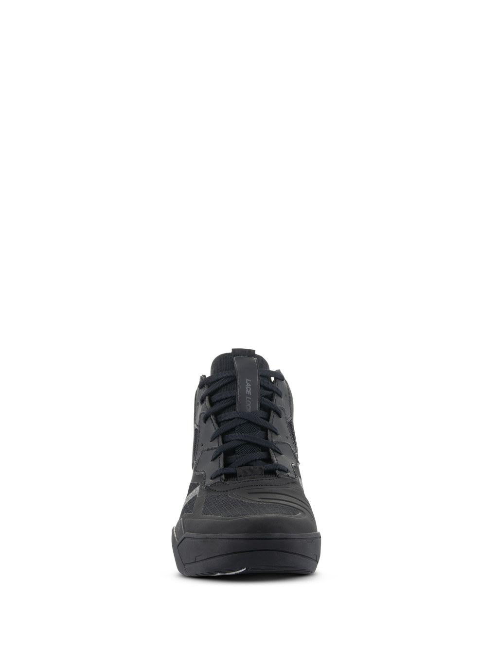 Alpinestars Speedflight Shoes, Performance Riding Shoes, Black Black, front view, performance ripstop upper with seamless reinforcement, street-styled sneaker design with lace lock system for urban motorcycling