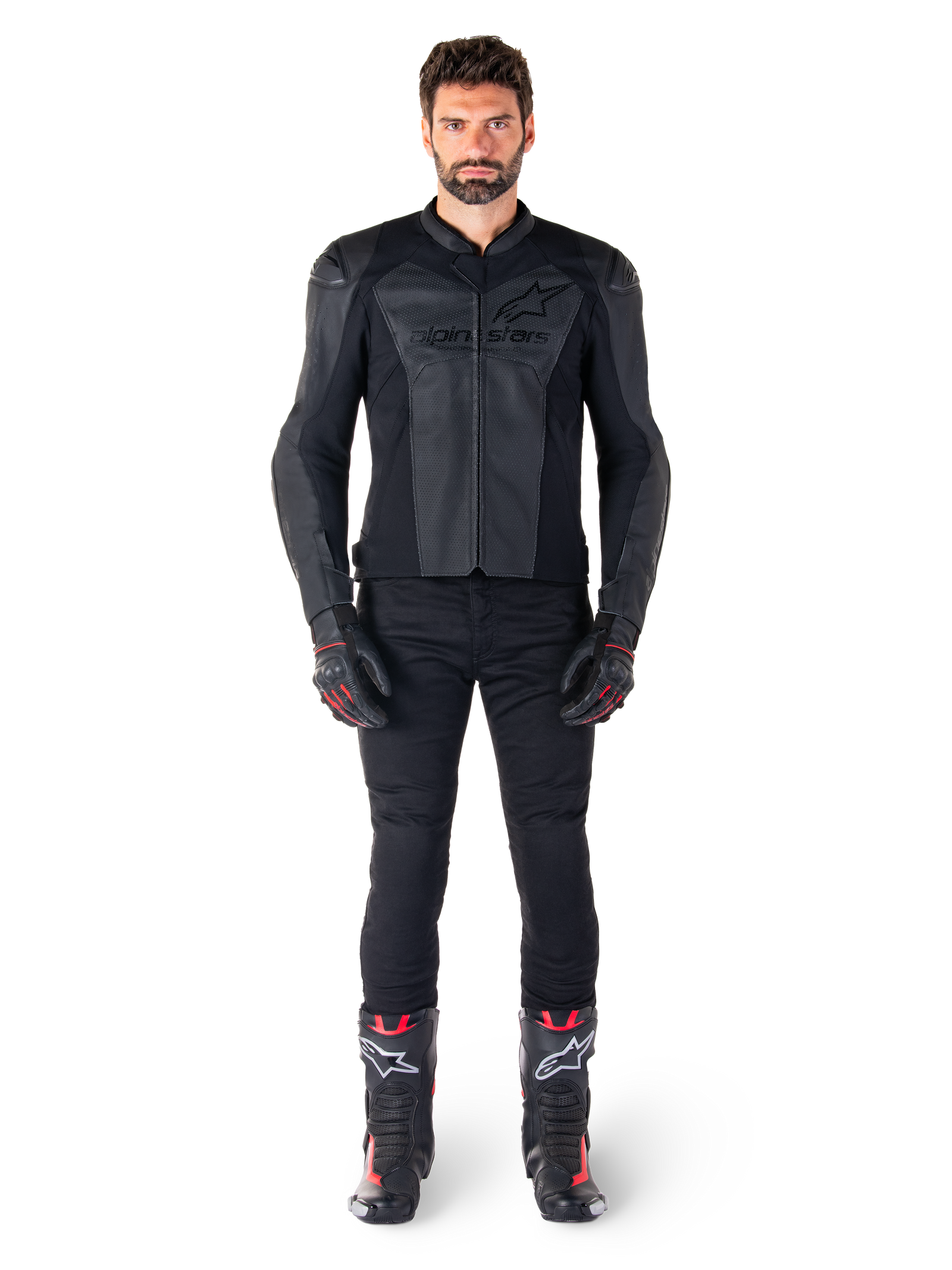 Faster V3 Airflow Leather Jacket