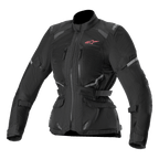 Kurtka Stella Andes Air Drystar®, damska kurtka motocyklowa turystyczna, czarna, certyfikowana tekstylna kurtka z rozległą wentylacją z siatki i kompatybilnością z Tech-Air