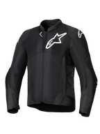 Alpinestars Viper Air V4, męska kurtka motocyklowa na lato, czarna, panele z siatki, Tech-Air Ready, certyfikat CE.