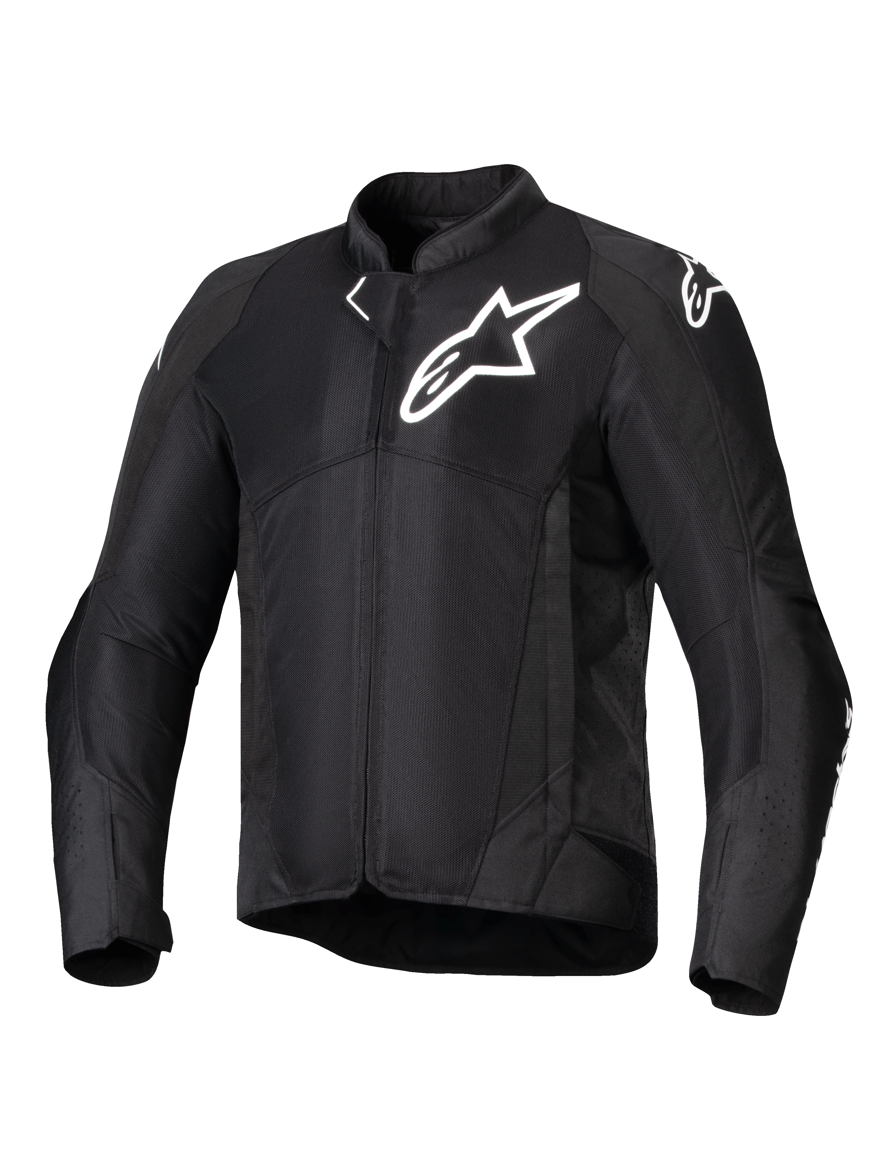 Alpinestars Viper Air V4, męska kurtka motocyklowa na lato, czarna, panele z siatki, Tech-Air Ready, certyfikat CE.