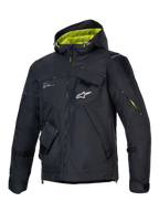 Alpinestars Mogress Air, męska miejska kurtka motocyklowa, czarna z limonkowymi akcentami, wentylowany materiał ripstop, certyfikowana CE, nowoczesny styl urban.