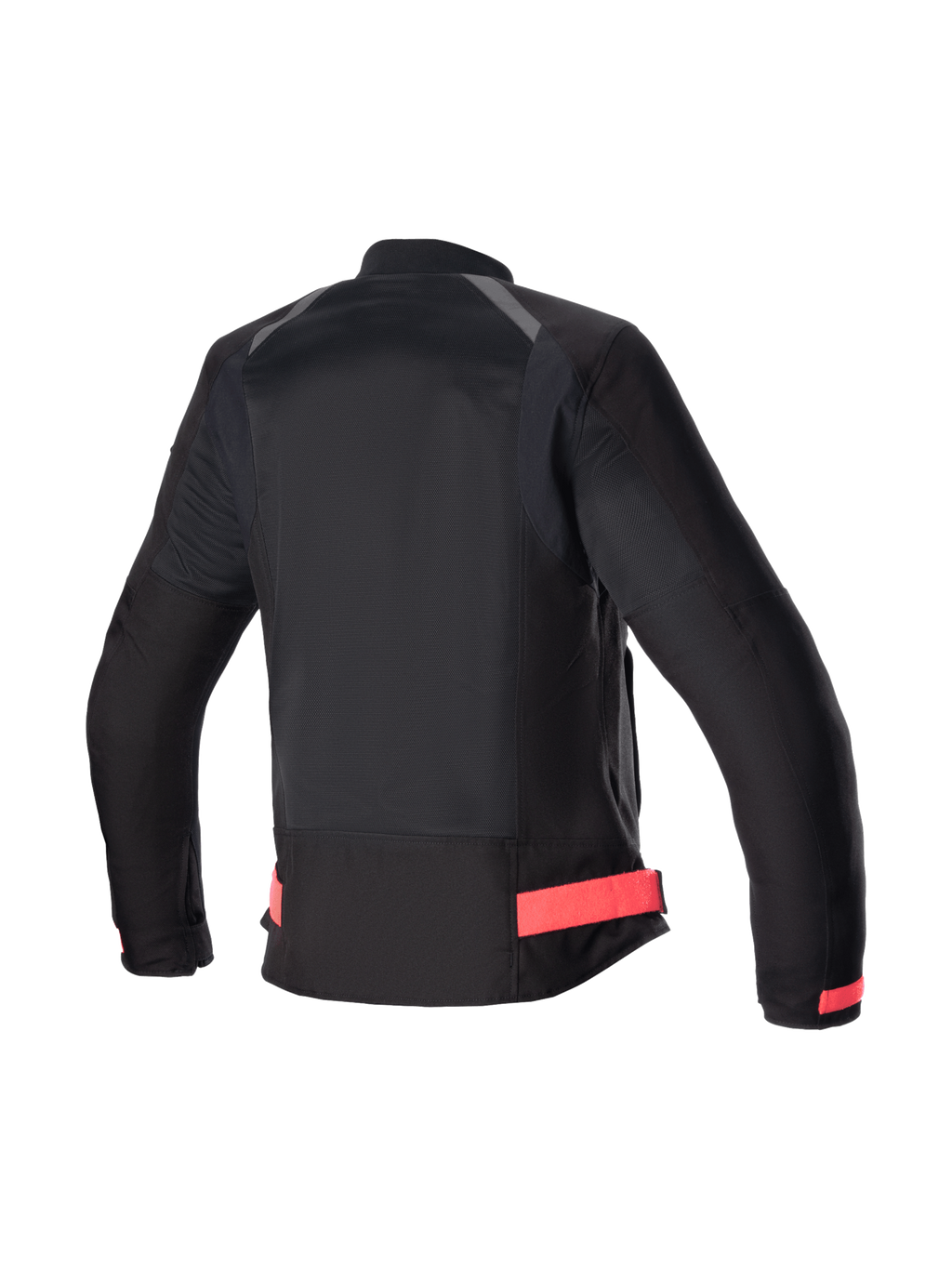 Alpinestars Eloise V2 Women's Air Jacket in black and pink, rear view of ventilated urban textile motorcycle jacket.