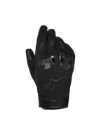 Alpinestars SP X Z Waterproof Gloves, rękawice motocyklowe, czarne, z twardymi ochraniaczami kostek TPU, stonowanym logo gwiazdy Alpinestars i wytrzymałą konstrukcją tekstylną do jazdy w każdych warunkach pogodowych