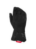 Alpinestars Wt-5 Drystar Insulated Rękawice, zimowe rękawice motocyklowe, czarne z czerwonym uchwytem, wodoodporna membrana Drystar i ocieplenie PrimaLoft