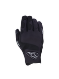 Alpinestars Ignite Drystar Insulated, czarne rękawice motocyklowe, wodoodporne i ocieplane, z ochroną kostek PLASMA