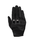 Rękawice Alpinestars Chrome V2, rękawice motocyklowe, kolor Black Asphalt, wyposażone w miękką ochronę kostek 3D TPU, panele wentylacyjne z elastycznej siatki i harmonijkowe wstawki na palcach, krótki mankiet, miejski design