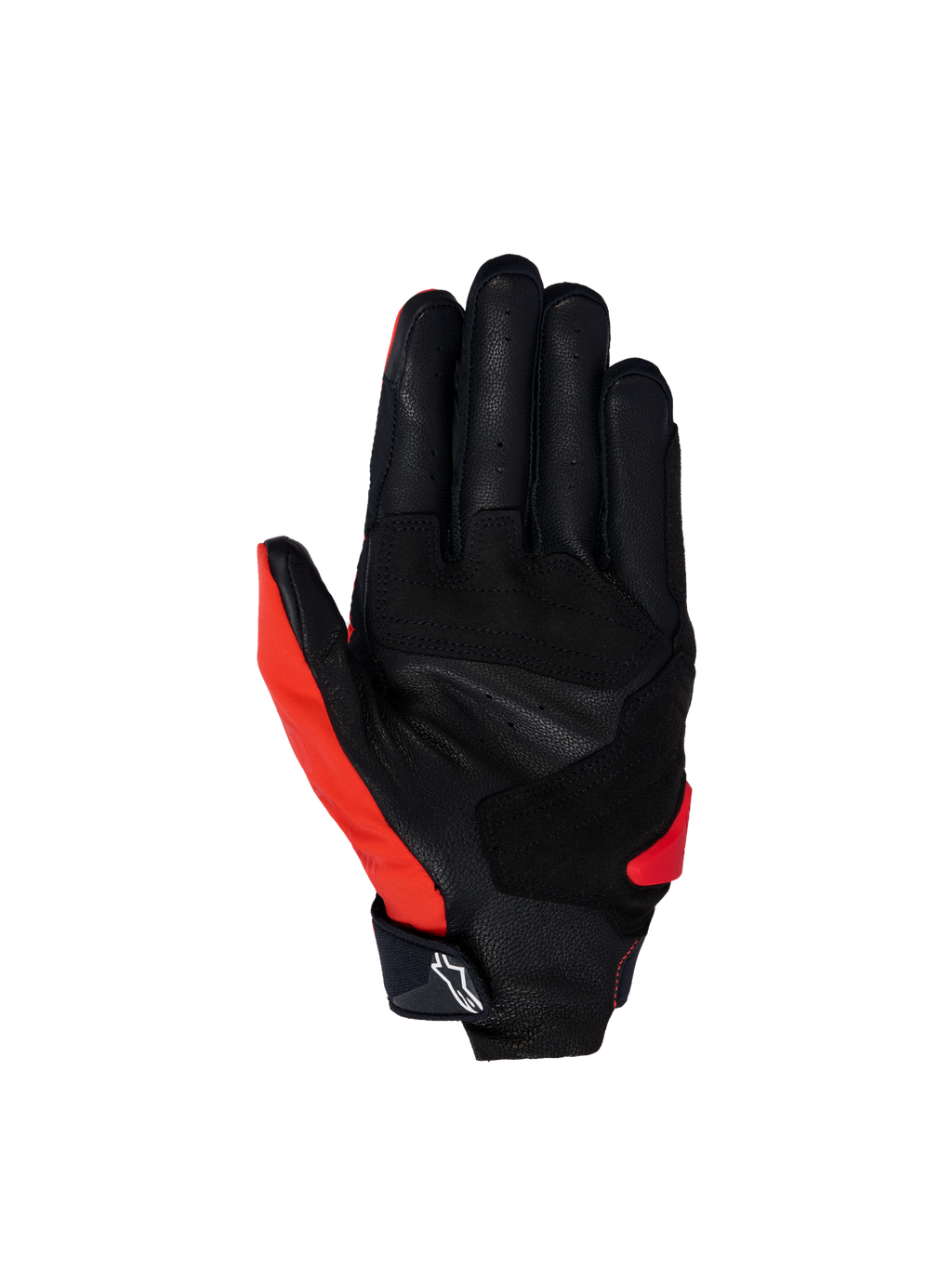 Alpinestars rękawice SP X 3, rękawice motocyklowe wyścigowe, męskie, czarno-czerwone, perforowana skórzana dłoń