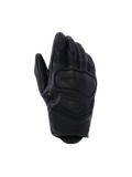 Alpinestars Mustang V3 Leather Gloves, skórzane rękawice motocyklowe, czarne, konstrukcja z perforowanej skóry koziej, zintegrowana ochrona kostek NUCLEON PLASMA, krótki mankiet do jazdy miejskiej