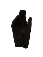 Alpinestars Techdura, rękawice motocyklowe enduro, czarne, dłoń z syntetycznego zamszu, wzmocnienia, certyfikat CE.