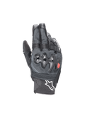 Alpinestars Rękawice Morph Sport, czarne i szare męskie rękawice motocyklowe, technologia MorphTech Weave i ochrona kłykci