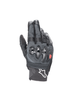 Alpinestars Rękawice Morph Sport, czarne i szare męskie rękawice motocyklowe, technologia MorphTech Weave i ochrona kłykci