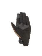Alpinestars Copper Gloves, brown and black urban motorcycle gloves with reinforced suede palms and touchscreen fingertips.