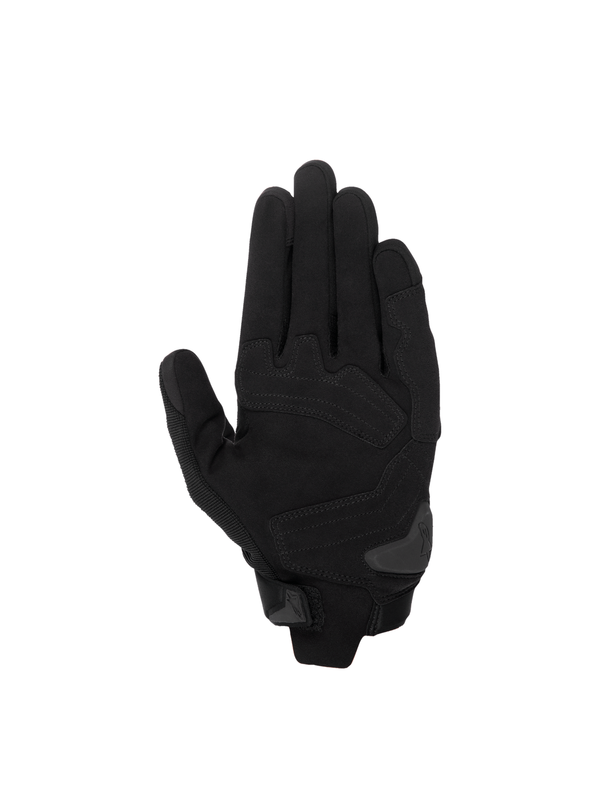 Rękawice Alpinestars SP X 1, męskie, czarne, spód dłoni z syntetycznej skóry ze sliderem TPR, sportowa ochrona motocyklowa.