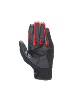 Alpinestars FQ20 SMX-1 Air V2 Monster, męskie skórzane rękawice motocyklowe, czarne i czerwone, widok na dłoń i chwyt.