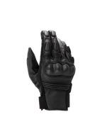 Alpinestars Rękawice Phenom Leather Air, męskie rękawice motocyklowe sportowe, czarne, perforowana skóra kozia, twarda ochrona kostek, certyfikat CE poziom 1 KP