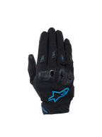 Alpinestars Stella SP X 3, damskie rękawice motocyklowe, czarne i niebieskie, z ochroną kostek TPU i przewiewną siatką 3D