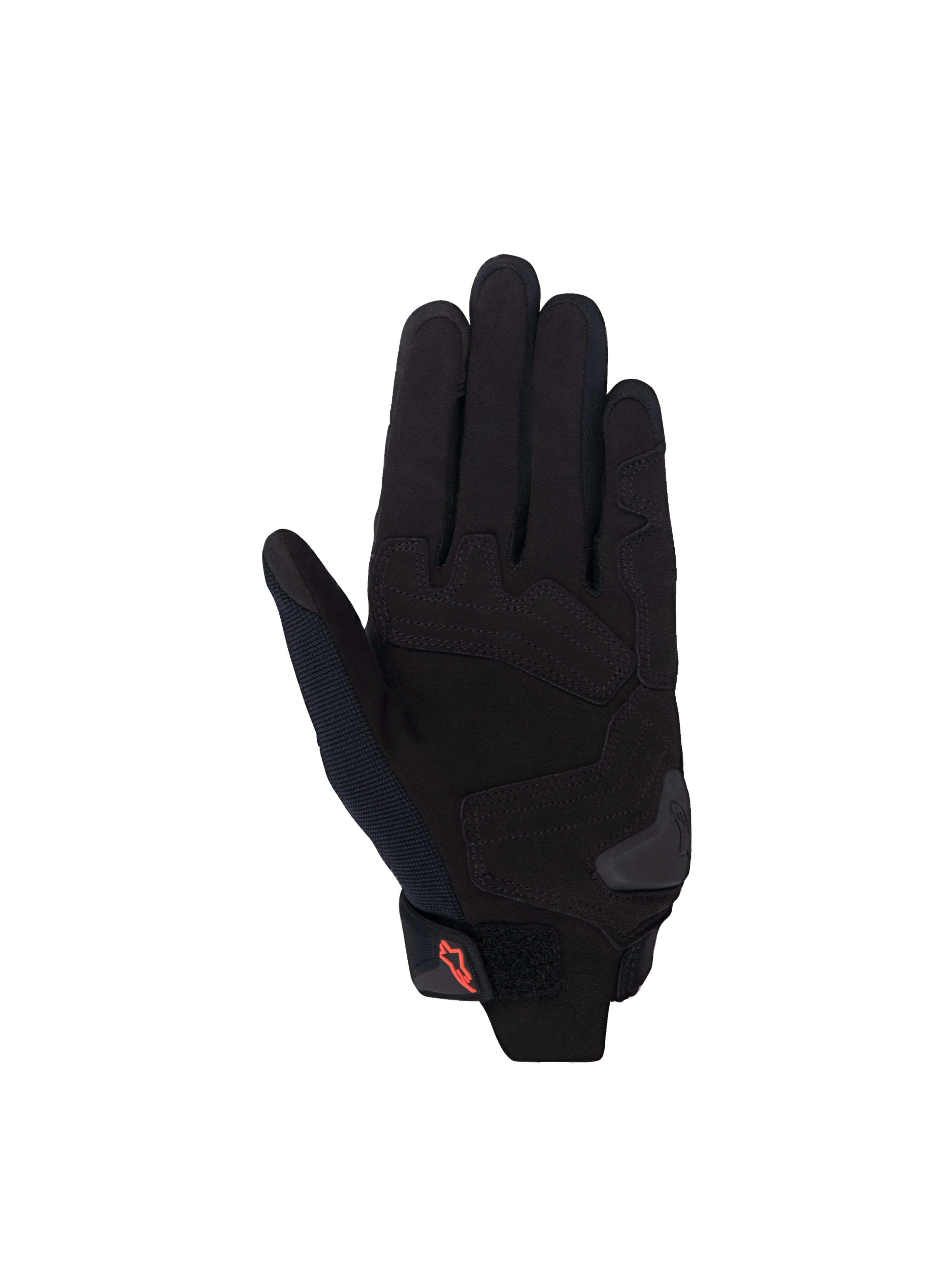 Alpinestars Stella SP X 1, damskie rękawice motocyklowe, czarne, dłoń ze skóry syntetycznej, slidery TPR i wzmocnienia
