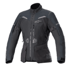 Alpinestars Kurtka Stella ST-7 2L GORE-TEX, damska turystyczna kurtka motocyklowa, czarna i ciemnoszara, laminowana konstrukcja wodoodporna, certyfikat CE
