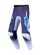 Alpinestars Fluid Drag Pants, Men's Motocross Pants, Graystone and UCLA Blue, reinforced polyfabric with star logo graphics.
