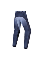 Alpinestars spodnie Fluid Amber młodzieżowe, szare i fioletowe spodnie motocrossowe, wzmocnione siedzenie i krój 3D, tył