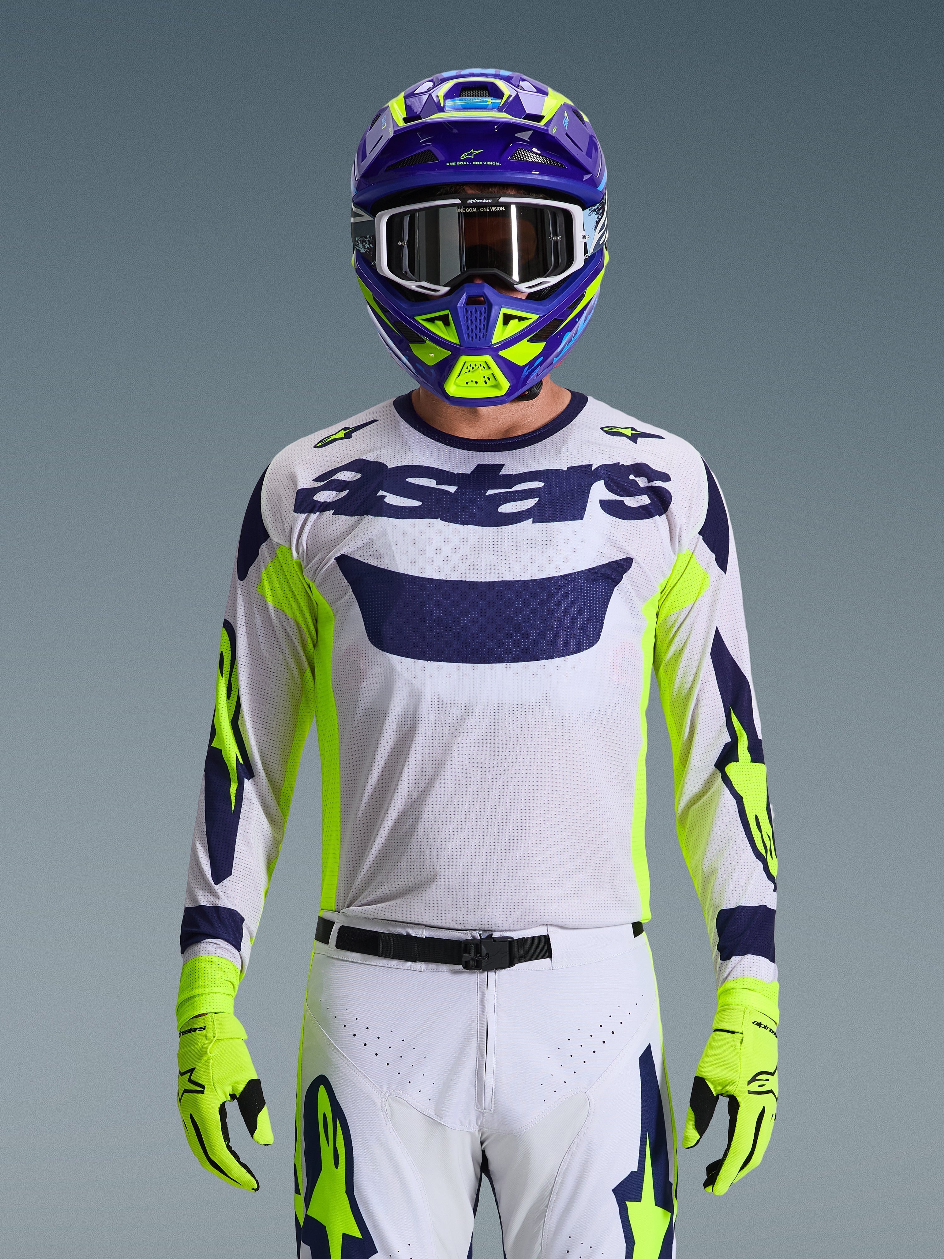 2026 Racer Air Riway - Gray MX Jersey | Alpinestars®
