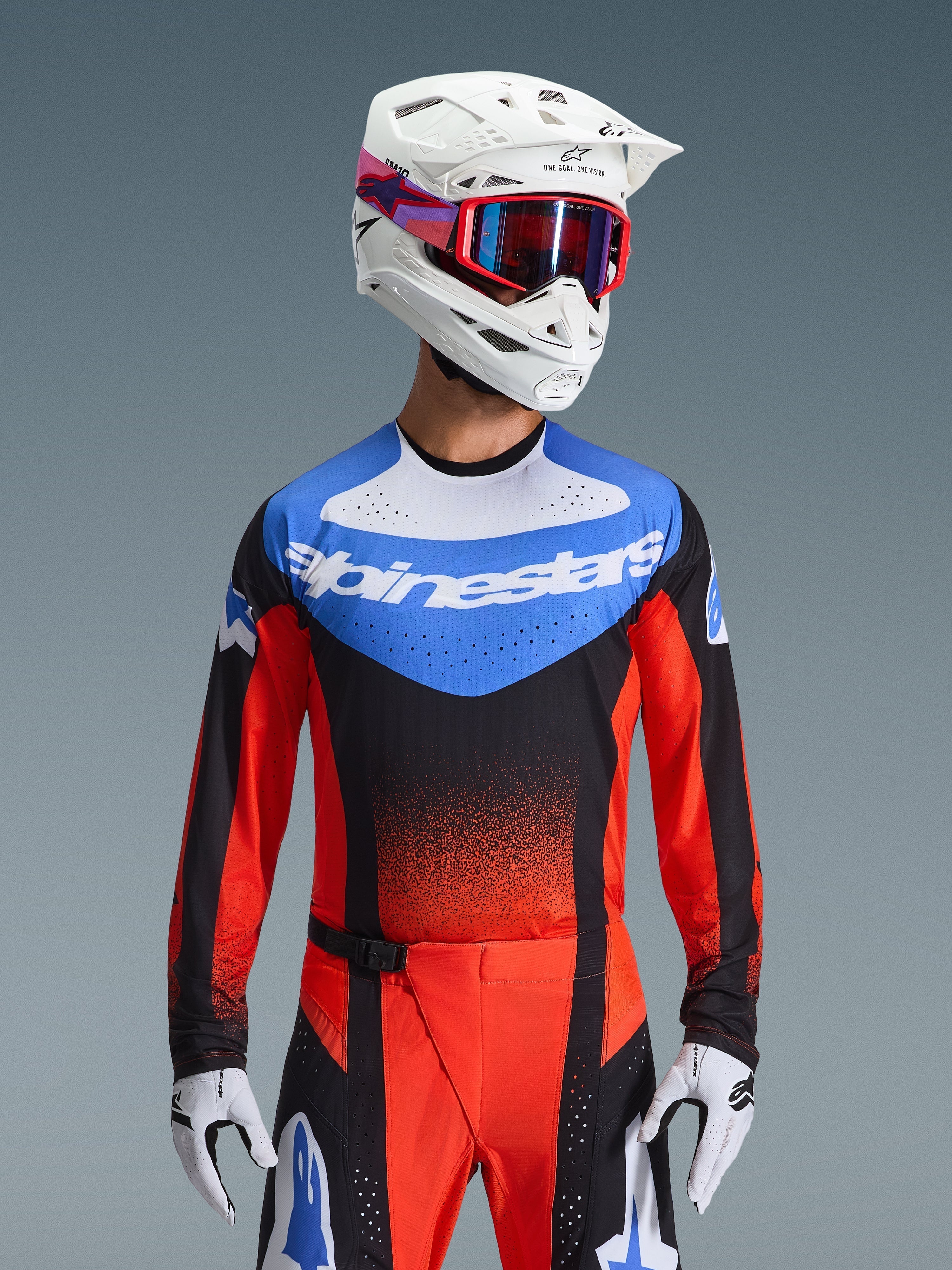 2026 Techstar Knif - Black MX Jersey | Alpinestars®
