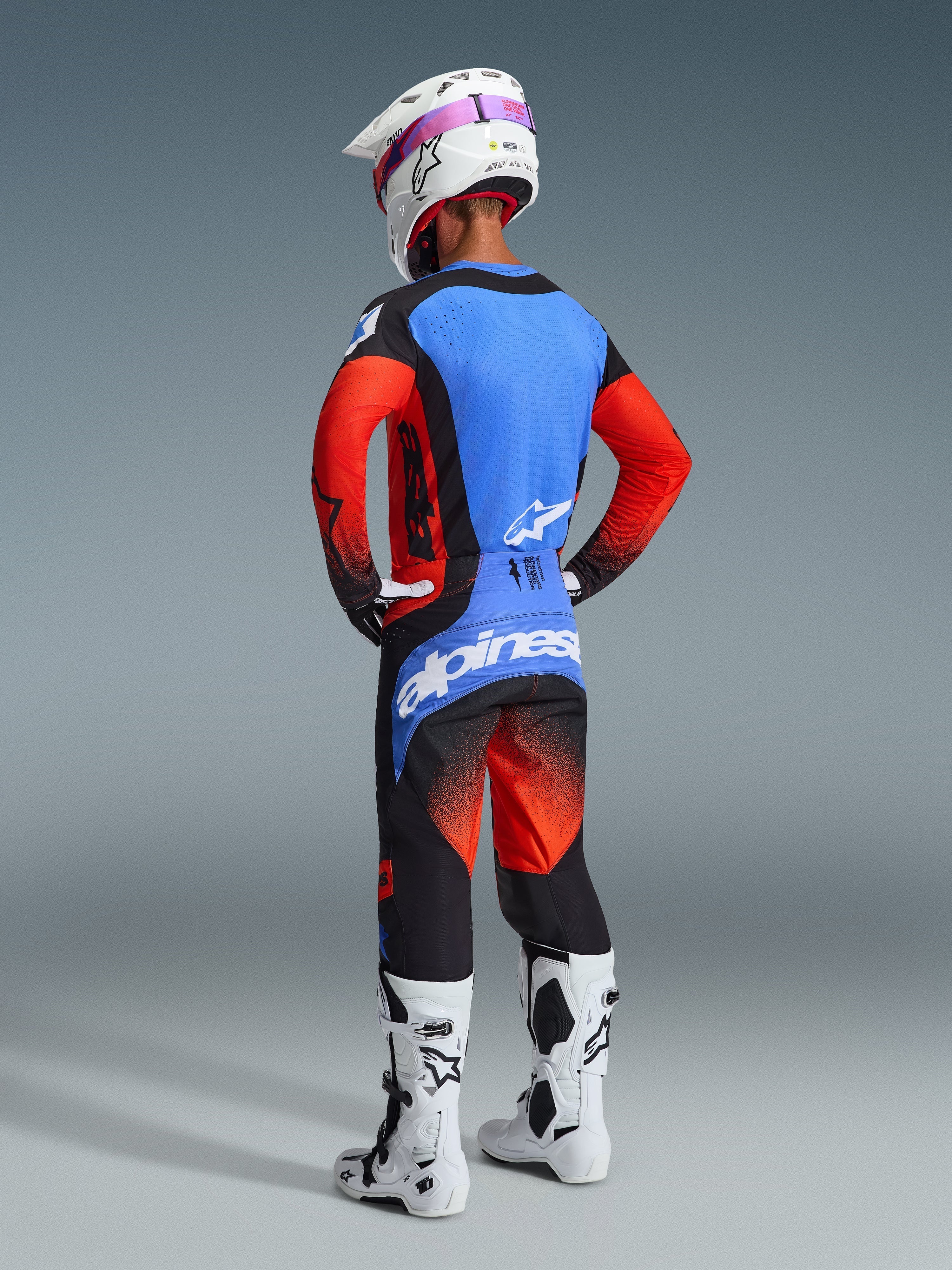 2026 Techstar Knif - Black MX Jersey | Alpinestars®