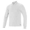 Alpinestars Race V3 Long Sleeve Top, samochodowa warstwa bazowa, biała, wysoki kołnierz z małym logo, długie rękawy, miękka w dotyku tkanina ognioodporna, minimalistyczny sportowy design