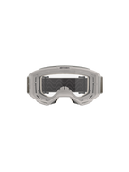Gogle Alpinestars Vision 5 Hollow, gogle motocrossowe, Wind Clear, biała półprzezroczysta oprawka z przezroczystą soczewką przeciwmgielną, szeroki szary regulowany pasek z silikonową kontrolą przyczepności, profesjonalny sprzęt off-road