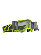 Gogle Alpinestars Vision 5 Rora Roll Off, motocrossowe, żółte fluo i czarne, system roll-off, przezroczysta soczewka.