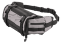 Alpinestars Tech Tool Pack, szaro-czarna nerka enduro, torba na narzędzia motocyklowe, regulowane paski z plastikowymi klamrami, duże logo w kształcie gwiazdy, wytrzymała konstrukcja z tkaniny, kompaktowy design