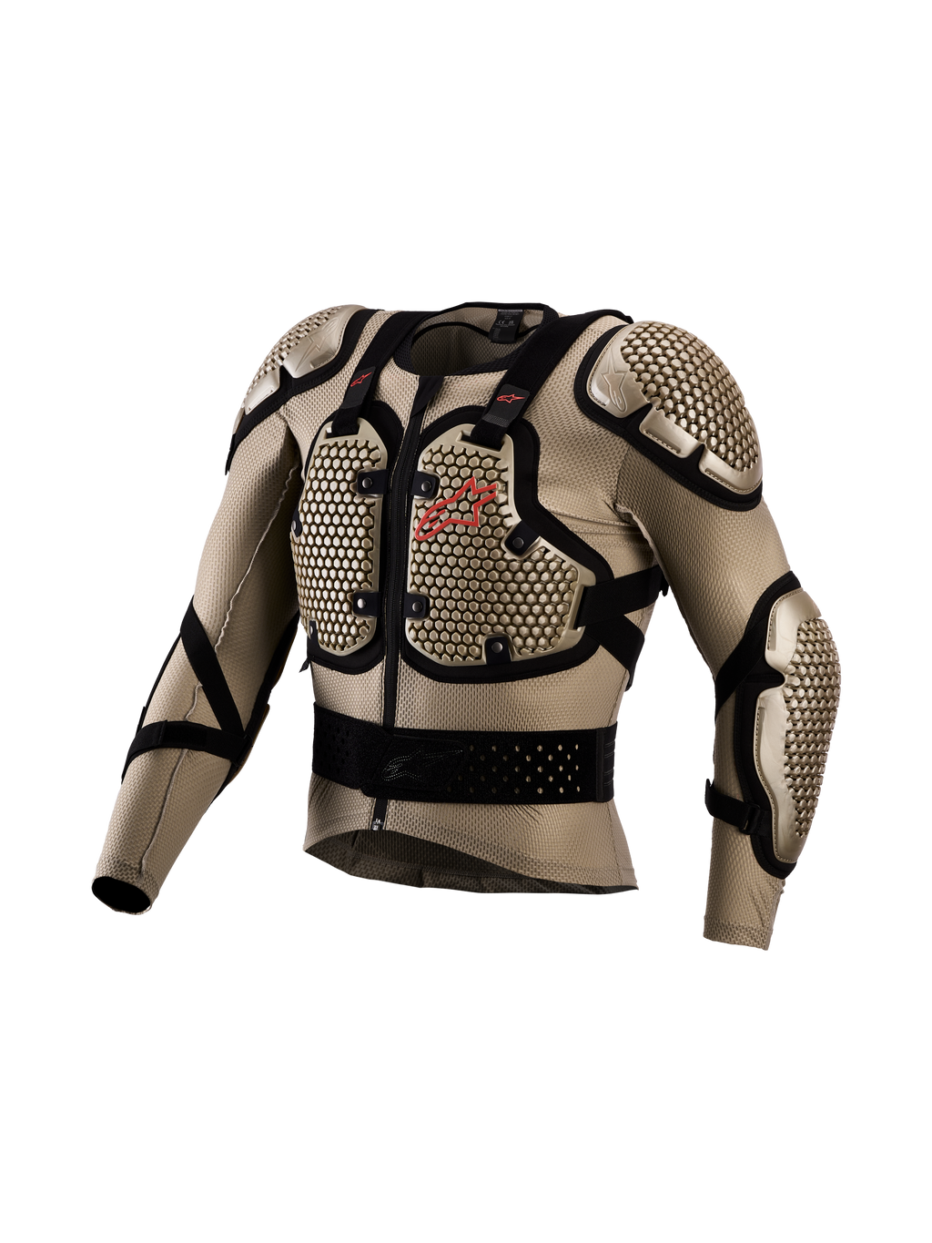 Kurtka ochronna Alpinestars Bionic Action V3, męska zbroja motocrossowa off-road, aluminiowa i czarna, oddychająca siatka stretch, technologia A-Morph, certyfikat CE poziom 1.