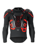 Alpinestars Poduszka Powietrzna Tech-Air Off-Road, system poduszki powietrznej off-road, czarny i czerwony, konstrukcja z siatki tekstylnej ze zintegrowanym ochraniaczem klatki piersiowej i pleców Nucleon CELL, z homologacją FIM