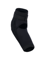 Alpinestars Bionic Plasma Youth Knee Protector, czarny, młodzieżowy ochraniacz kolan do motocrossu, otwarta konstrukcja z tyłu dla wentylacji, bezpieczny górny pasek, boczne wyściółki ochronne, anatomiczna konstrukcja rękawa do jazdy terenowej