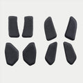 Alpinestars BNS Soft Pad Set, czarny, ośmioczęściowy zestaw wymiennych wyściółek do systemów stabilizacji szyi BNS, profilowane wkładki piankowe dla komfortu podczas jazdy MTB i off-road