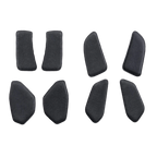 Alpinestars BNS Soft Pad Set, zestaw wymiennych miękkich wyściółek do stabilizatora karku, czarne, profilowane podkładki z teksturowanej tkaniny, zaprojektowane dla systemu BNS Tech 2, akcesorium ochronne MTB i off-road