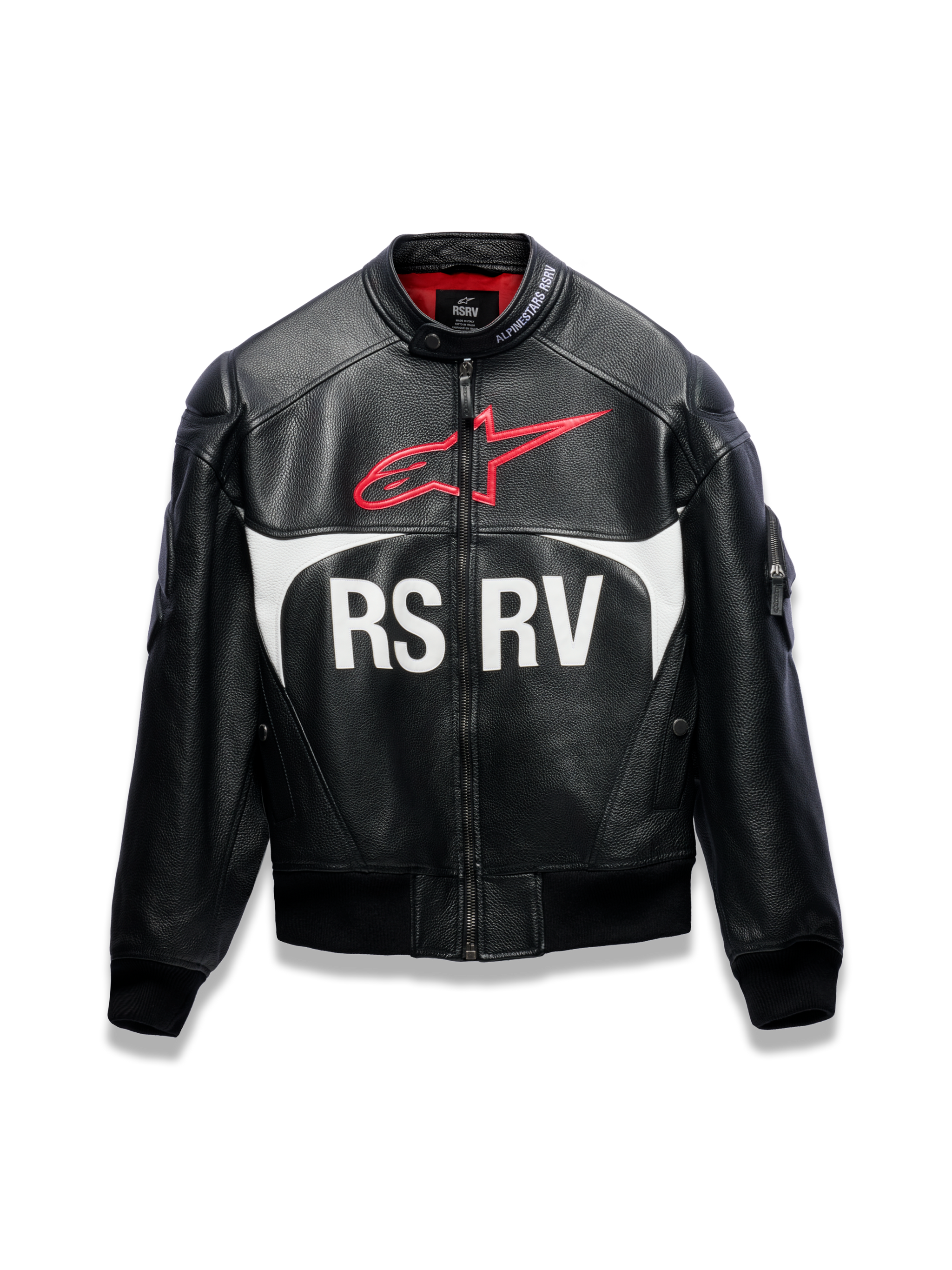 RSRV The Chief Bomber Leather Jacket