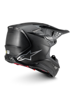 Alpinestars Supertech M10 Fame, kask motocrossowy, czarny, włókno węglowe, system MIPS i certyfikat ECE 22.06.