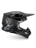 Alpinestars Supertech M10 Fame, kask motocrossowy, czarny matowy, włókno węglowe, certyfikat ECE 22.06
